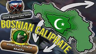 Based Bosnian Creates Great Caliphate in Hearts of Iron 4