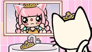 Poor Princess Turn Into a Cat | Toca Life Story |Toca Boca