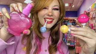 ASMR| CLAIRES GIRL GIVES YOU A FULL MAKEOVER(roleplay)