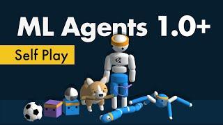 Unity ML-Agents 1.0+  - Self Play explained