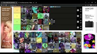 Making my own YBA shiny tierlist (My opinion)