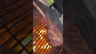 Kamado Joe Steak Night! #tomahawksteak