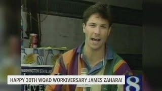 James Zahara celebrates 3 decades at WQAD News 8