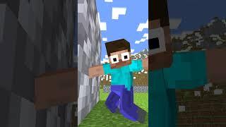 HELP Herobrine Move A Block VS Monster School students (Bones - Imagine Dragons) #shorts #herobrine