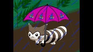 Furret Walk in Relaxing Rain (10 Hours)