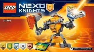 LEGO Nexo Knights 2017 BATTLE SUIT AXL 70365 Лего Рыцари Нексо БОЕВЫЕ ДОСПЕХИ АКСЕЛЯ