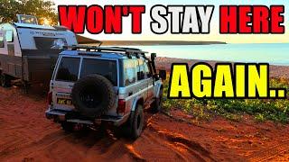 MISTAKE CAMPING HERE | CARAVAN OFFGRID SOLAR | OFF ROAD | AUSTRALIA