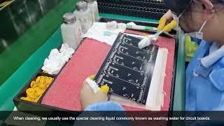 SMT Assembly: Pcba board cleaning process