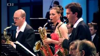 Philip Glass: Concerto for saxophone quartet and orchestra Mvmt. 1
