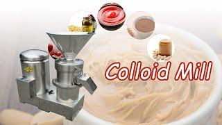 Attractive peanut butter almond sesame chili butter making machine colloid mill