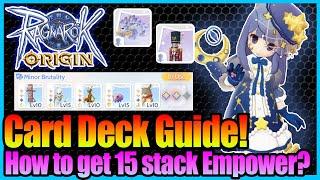 15 Stacks EMPOWER Possible? Card Deck Guide!! [Ragnarok Origin Global]