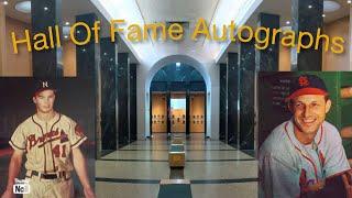 My Vintage Baseball Hall of Fame Autograph Collection!#sportscards #baseballcards #autographs
