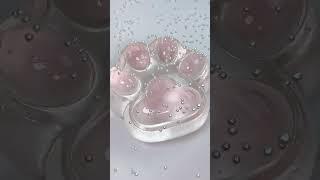 FUFUSQUISHY ASMR 🩷800g Giant Pink Transparent Cat Paw