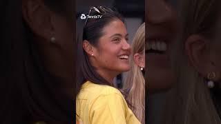 Emma Raducanu Watches Carlos Alcaraz 