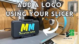 From Image to 3D Print: Adding Logos Using Your Slicer