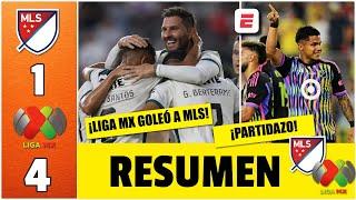 LIGA MX le pegó una GOLEADA 4-1 a la MLS en Juego de las Estrellas. Juan Brunetta, figura | Resumen