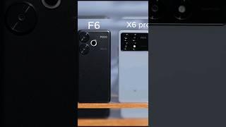 Poco F6 vs Poco X6 pro #pocox6pro5g #pocof6