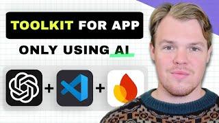 Software needed to build a web app with AI in 11 min (Cursor AI, VS Code, ChatGPT, Firebase)