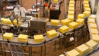 How is Cheddar Cheese Made? Cheddar Cheese FACTORY!