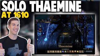 Solo Mode Thaemine Legion Raid on iLvl (1610) Playthrough - Lost Ark