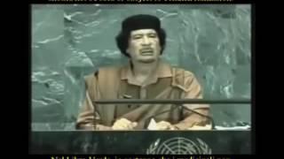 Gaddafi on Somali Pirates