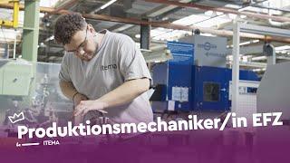 Maschinenwelt entdecken und Produktionsmechaniker:in EFZ werden - ITEMA | Lehrstellenvideo | Yousty