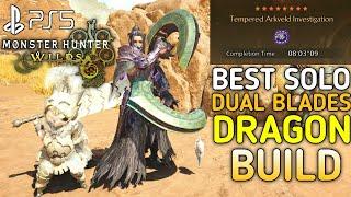 Tempered Arkveld Vs Dual Blades MONSTER HUNTER WILDS Dual Blades Build | MH Wilds Dual Blades Build