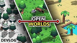 Expanding the open world for my indie game [DEVLOG]