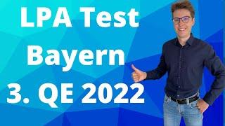 LPA Test Bayern 2022 | Auswahlprüfung duale Studienplätze 3. QE | Aufgaben und Vorbereitung