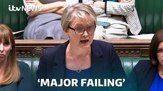 Watch the Home Secretary statement as grooming gangs report criticises ‘major failing’ | ITV News