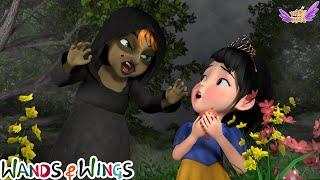 Snow White and the Evil queen | Princess Story | Nursery Rhymes - Wands and Wings