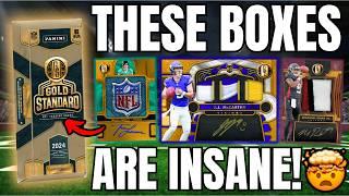 These 2024 Panini Gold Standard Football Hobby Boxes Are Fire! 