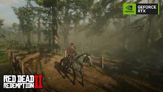 Riding Across the Entire Red Dead Redemption 2 Map | 4K Ultra