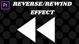 Reverse/Rewind | Tutorial Premiere Pro | 55 Second Tutorial
