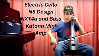 Electric Cello NS Design NXT4a and Boss Katana Mini - WILL IT CHUG?