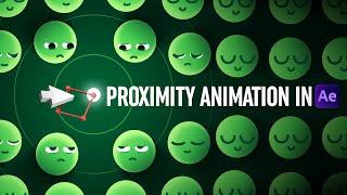 Automatic Proximity Reactions in After Effects