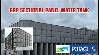 Stainless Steel Sectional Water Tank | GRP Sectional Panel Water Tank | Water Today's Water Expo