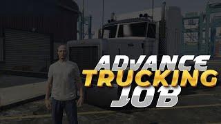 QB/ESX ADVANCE TRUCKING JOB *FREE* | FiveM Roleplay Scripts | FiveM Tutorial 2024 | MJ DEVELOPMENT