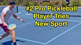 #2 Ranked Pickleball Player Tries Spec Tennis (Riley Newman)