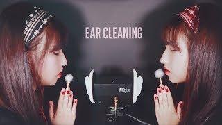 ASMR. Twin Ear Cleaning w/Wooden Earpicks (No Talking)