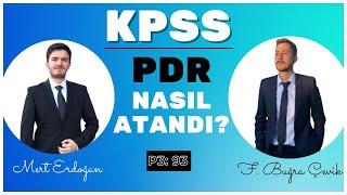 BİR PDR'Cİ İLK SENEDEN NASIL ATANIR? -KPSS 2022 #nasılatandılar