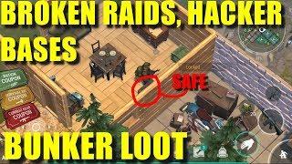 Raiding still broken, hacker base, and all bunker crates (Last Day on Earth: Survival)