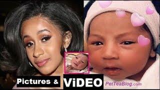 Video of Cardi B baby Kulture Kiari Cephus (Her Twin)️