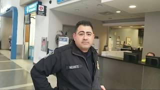 Federal offices call the us customs officer on tony vera to stop recording in public at lax