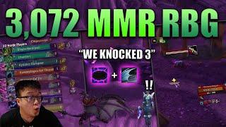 3072 MMR Rated Battleground Game | WoW RBG Chickchau