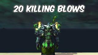 20 Killing Blows - 11.0 Survival Hunter PvP - WoW The War Within (Prepatch)