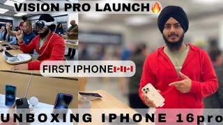 IPHONE PRICE IN CANADA??// First experience with Vision Pro 