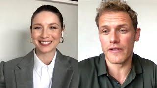 Outlander: Caitríona Balfe on Sam Heughan Meeting Her SON!