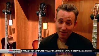 Music store owner: "Don't steal guitars, it's just not good karma”