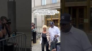 Diddy’s Mom Janice Combs Exits Courthouse After Day One Week Three Of The USA VS Sean Combs Trial.